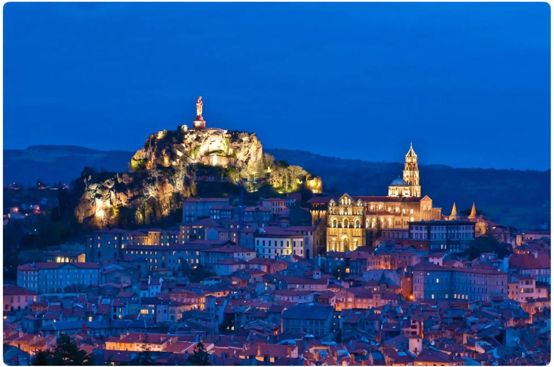 Charmant studio centre ville Le Puy-en-Velay Esterno foto