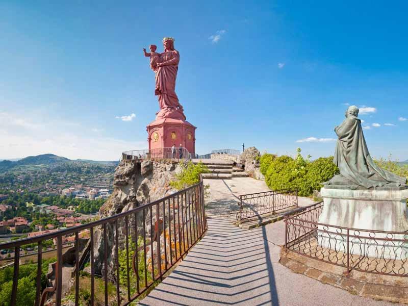 Charmant studio centre ville Le Puy-en-Velay Esterno foto