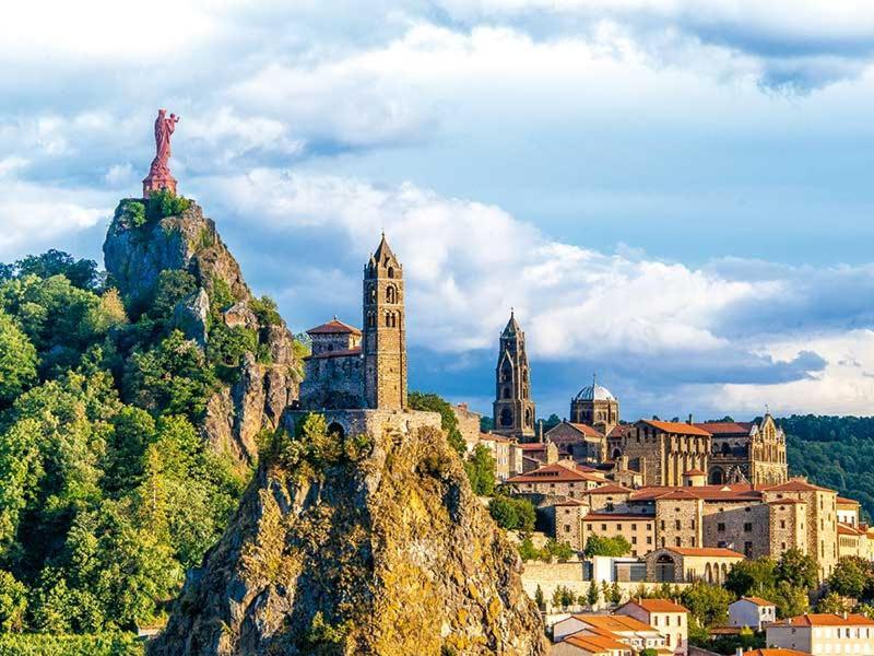 Charmant studio centre ville Le Puy-en-Velay Esterno foto