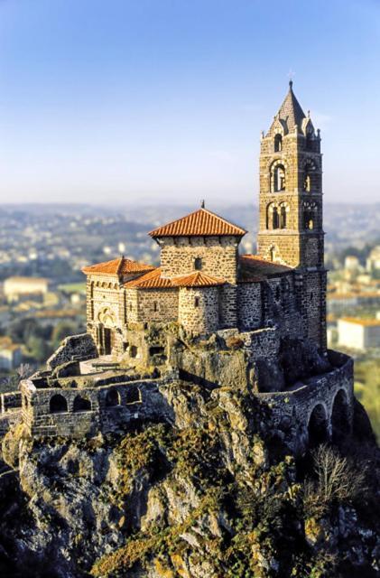 Charmant studio centre ville Le Puy-en-Velay Esterno foto